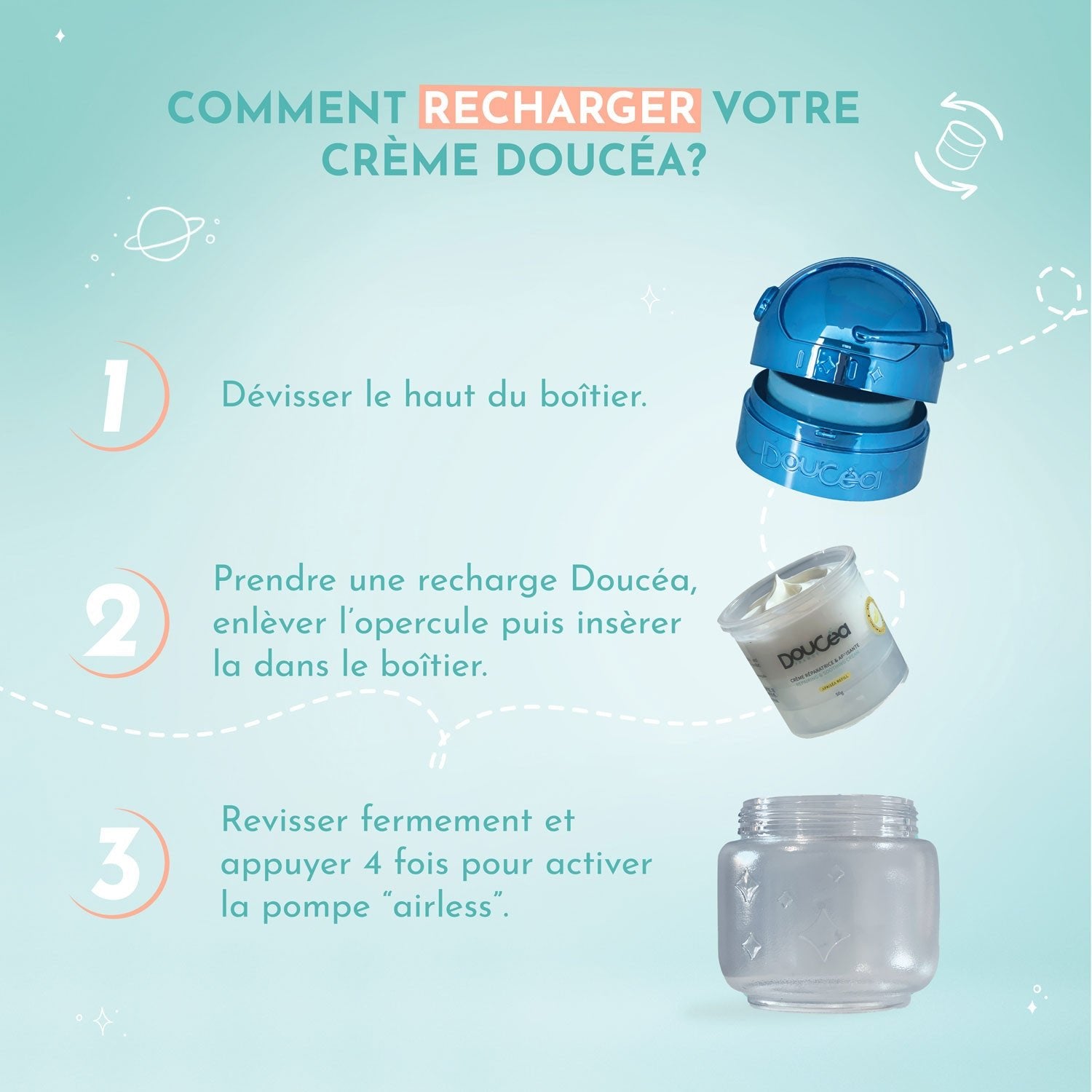 Crème APAISÉA + boîtier ‘’Pour explorer’’